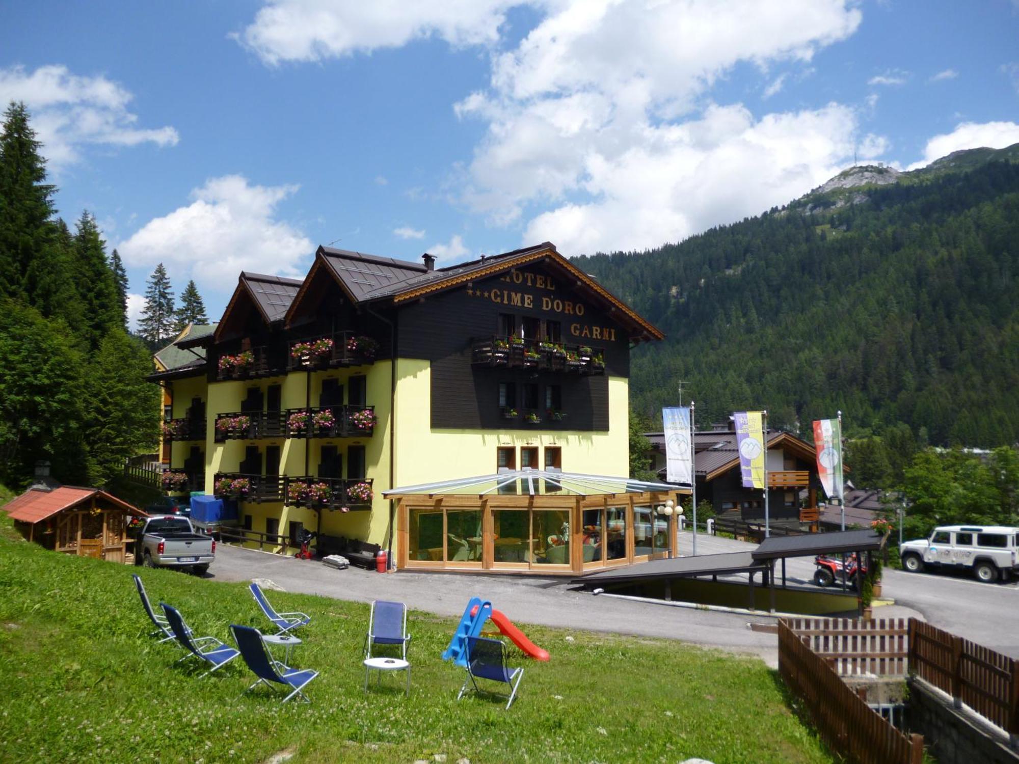 Hotel Cime D'Oro Madonna Exteriör bild