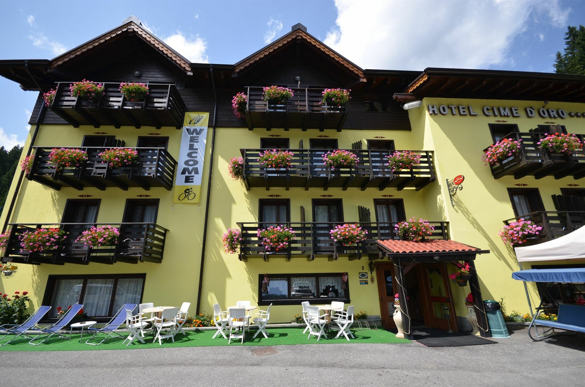 Hotel Cime D'Oro Madonna Exteriör bild