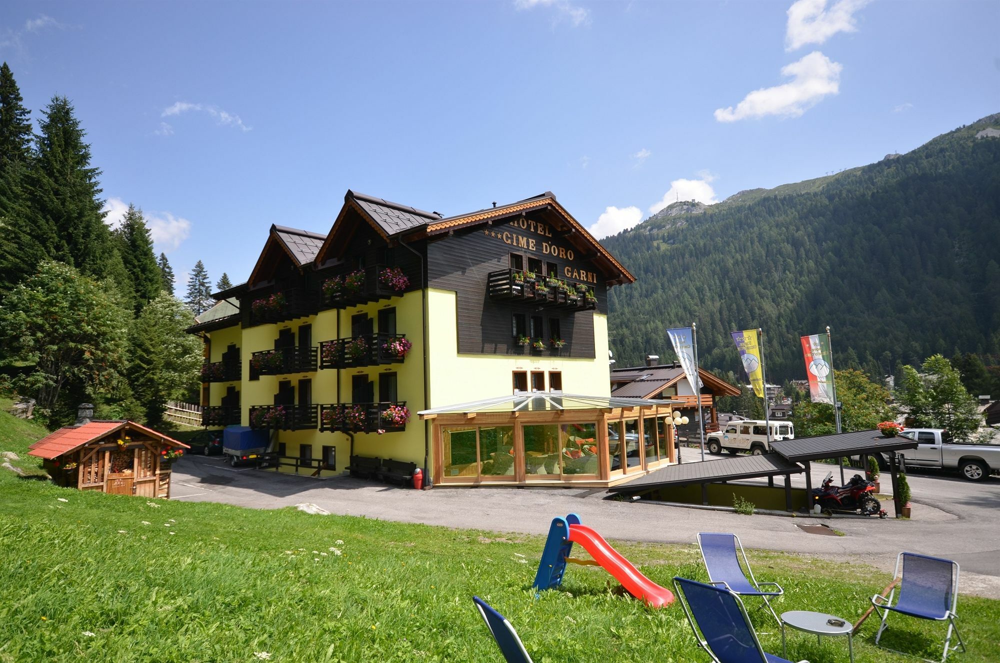 Hotel Cime D'Oro Madonna Exteriör bild
